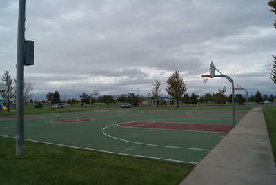 Basketball Court at Ellison Park / Flickr / Layton City GIS 
Link: https://flic.kr/p/YFvK8L 
