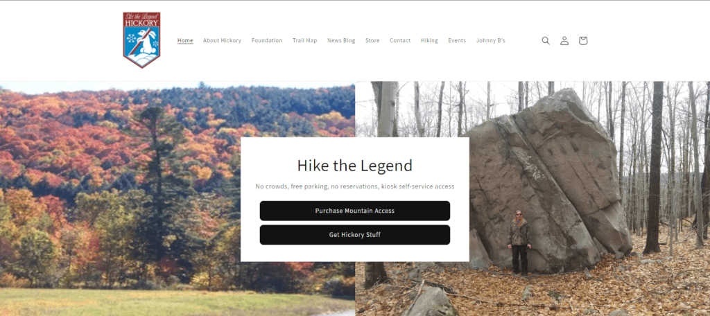 Homepage of Hickory Ski Center / skihickory.com