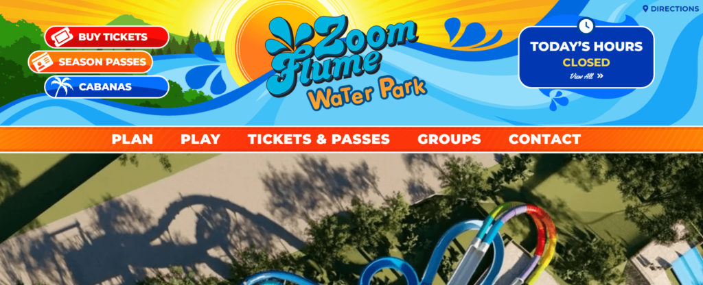 Homepage of Zoom Flume
URL: https://zoomflume.com