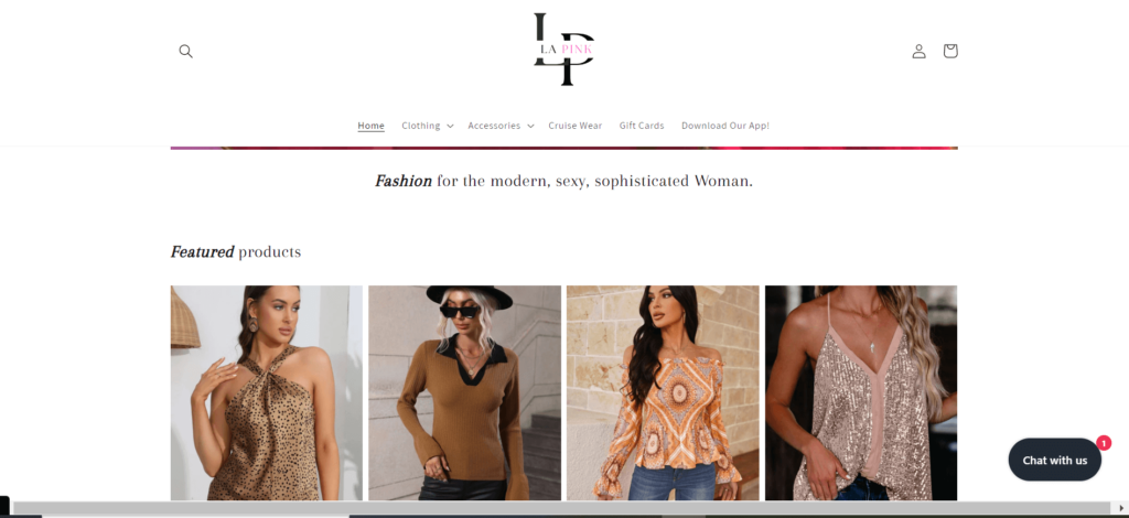 Homepage of La Pink Inc / shoplapink.com