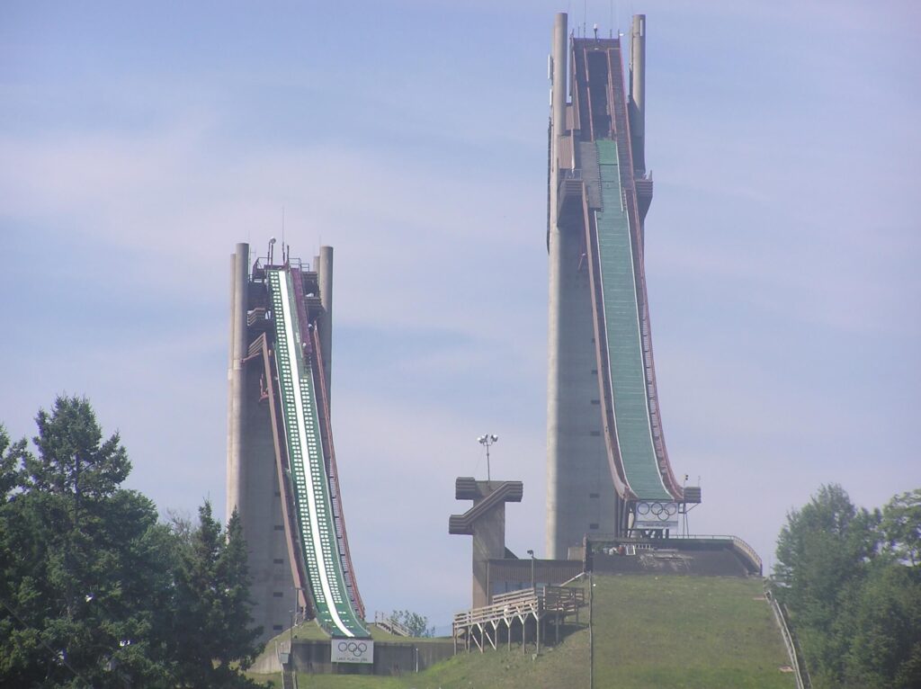 Picture of Olympic Ski Jump Tower / Wikipedia / Dan Carmichael

Link: https://en.wikipedia.org/wiki/File:Jumps.jpg