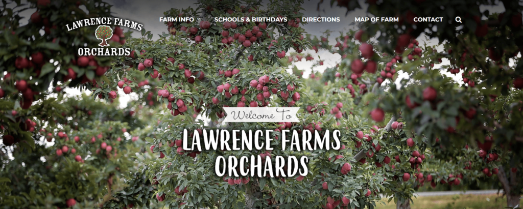 Homepage of Lawrence Farms Orchards / lawrencefarmsorchards.org