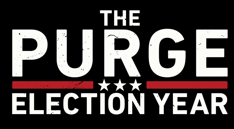 Official Movie Poster for The Purge: Election Year / Wikipedia / Copyright belongs to Universal Pictures
Link: https://commons.wikimedia.org/wiki/File:The_Purge_Election_Year_Logo.png