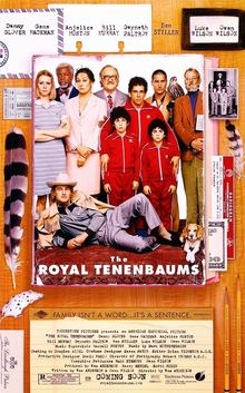 Official Movie Poster for The Royal Tenenbaums / Wikipedia / Copyright belongs to Touchstone Pictures
Link: https://en.wikipedia.org/wiki/File:The_Tenenbaums.jpg
