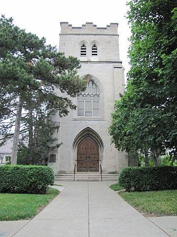 Outside view of Unitarian Universalist Church / Wikimedia Commons / Mink918 
Link: https://commons.wikimedia.org/wiki/File:Unitarian_Universalist_Church_of_Buffalo.jpg 
