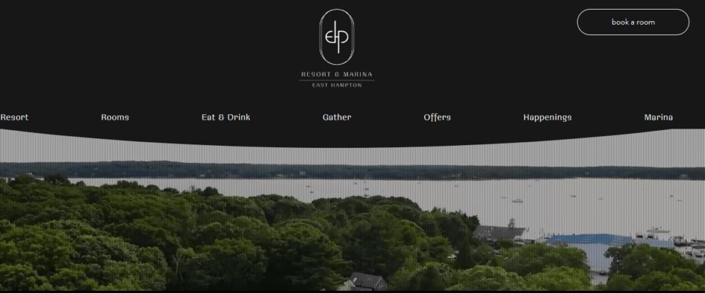 Homepage of EHP Resort & Marina website
Link: https://www.ehpresort.com/