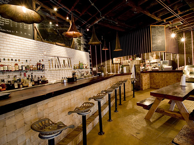 Contemporary Dining Area of the Fette Sau / Flickr / Zagat Buzz
Link: https://flickr.com/photos/zagatbuzz/3742866508