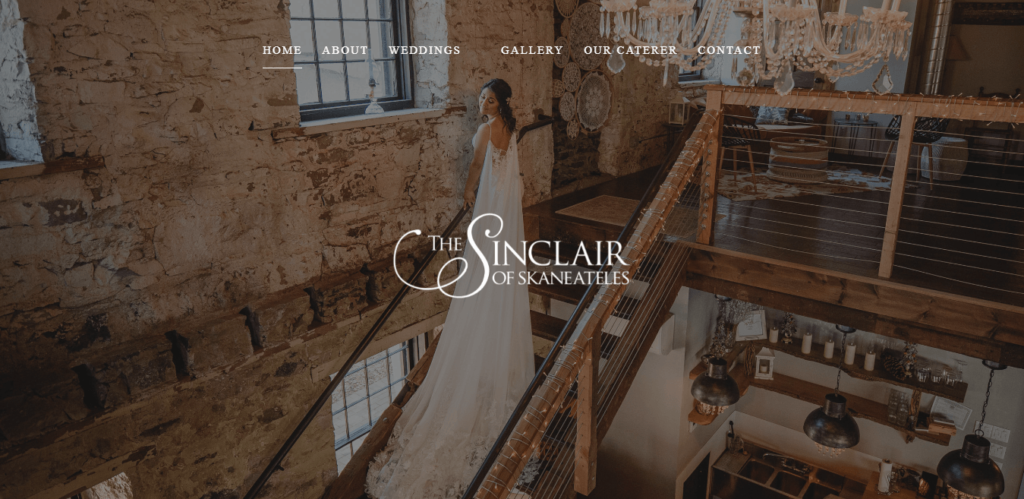 Homepage of The Sinclair of Skaneateles website / sinclairofskaneateles.com 