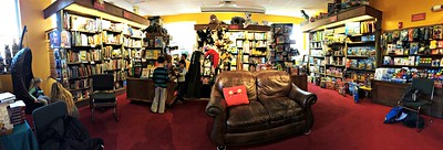 Interior view of Northshire Bookstore / Flickr / Diane Cordell 
Link: https://flic.kr/p/ADTxRN 
