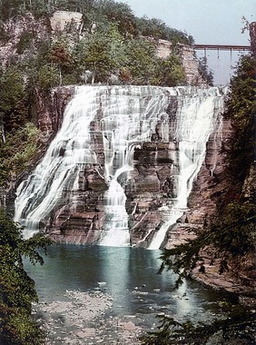 Ithaca Falls Trail / Wikimedia Commons / Detroit Publishing Company
Link: https://commons.wikimedia.org/wiki/File:Ithaca_Falls_-_Ithaca.jpg