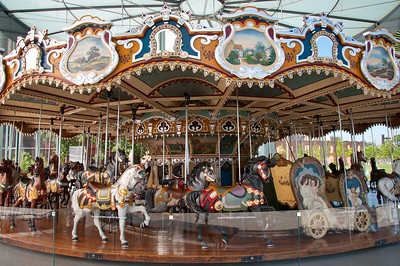 A ride at Jane’s Carousel / Flickr / Canmark 
Link: https://flic.kr/p/dJojz1 
