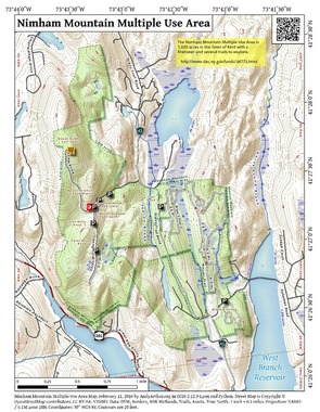 Map of Nimham Mountain Multiple Use Area showing trail / Flickr / Andy Arthur
Link: https://www.flickr.com/photos/andyarthur/25042307699/in/photolist-E9UnBR
