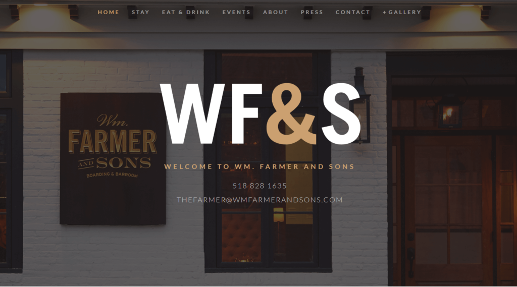 Homepage of the Wm. Farmer and Sons / wmfarmerandsons.com