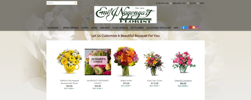 Homepage of Emil J. Nagengast Florist website / nagengast.com

Link: https://www.nagengast.com/
