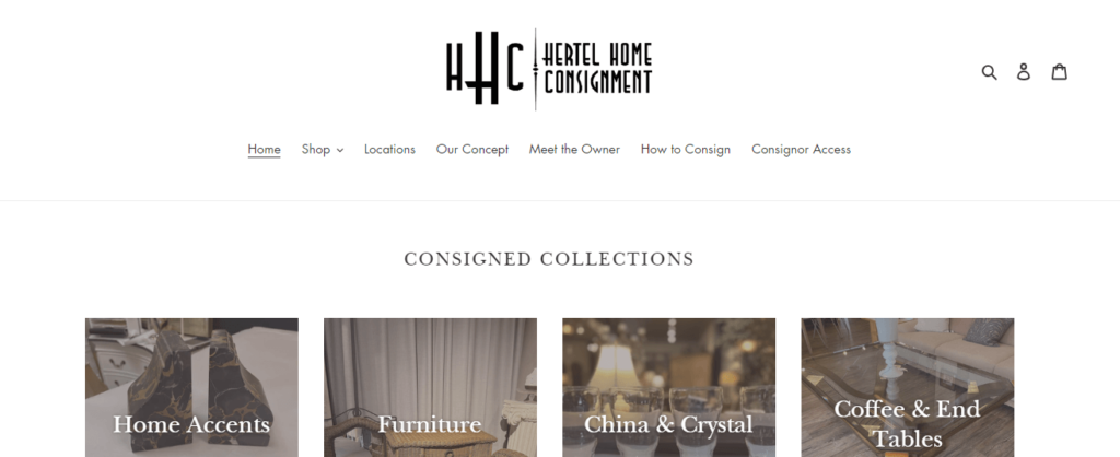 Homepage of Hertel Home Consignment Inc. website / hertelhomeconsignment.com


Link: https://hertelhomeconsignment.com/
